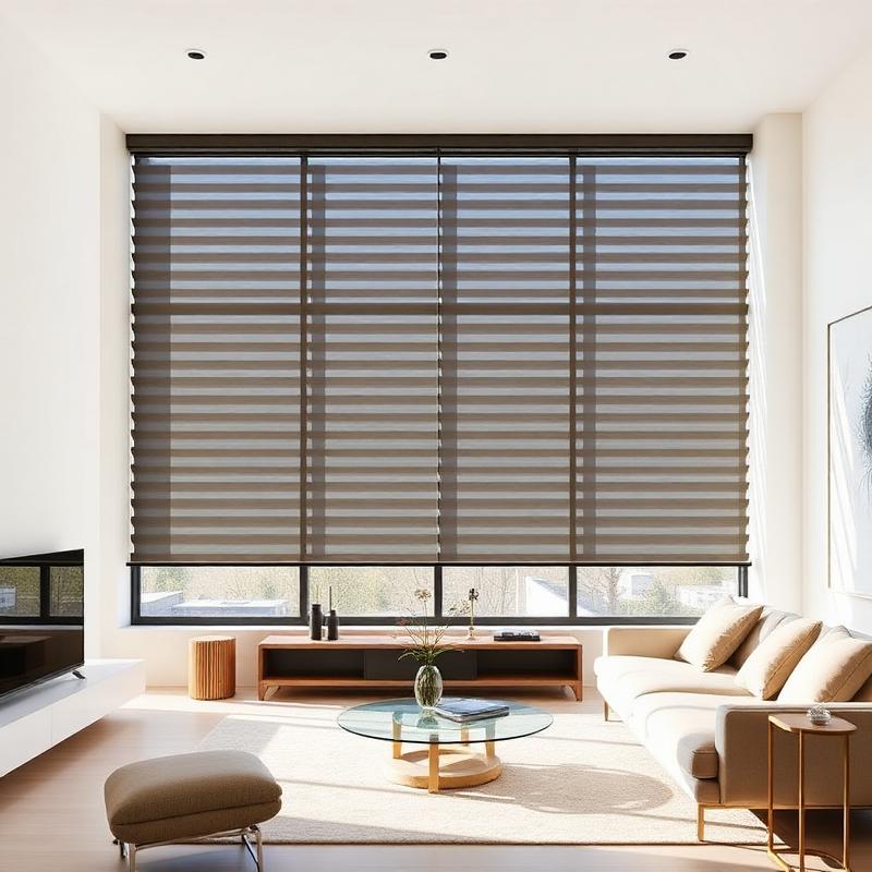Blinds installation example